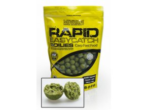 Boilies Mivardi Rapid Easy Catch Česnek + Chilli 950 g