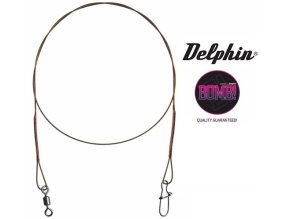Delphin ocelové lanka 7 vláken 35 cm