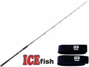 Prut ICE Fish Monster Shad 240 cm/50-200 g + neoprenové pásky