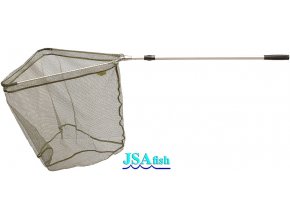 Podběrák JSA Fish ALU 2 s pogumovanou síťkou 145 cm/60 x 60 cm