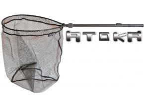 Atoka podběrák sklopka s pogumovanou síťkou 55 cm/40 x 30 cm