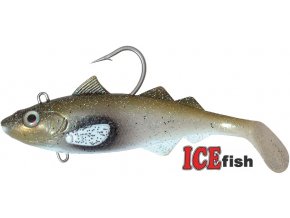 Umělá nástraha na moře ICE Fish HYSE Jednoskvrnka GW 22 cm/425 g