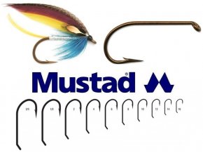 Mustad muškařské háčky Wet Nymph Fly Hook R70 - 25 ks