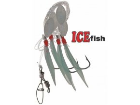 Návazec pro mořský rybolov ICE Fish trubičky B