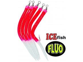 ICE Fish trubičky RF na návazce pro mořský rybolov - 5 ks
