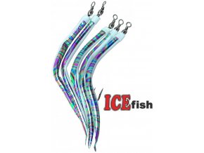 ICE Fish trubičky M na návazce pro mořský rybolov - 5 ks