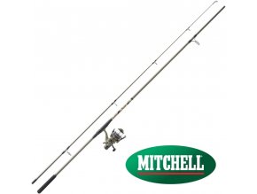 Prut Mitchell Tanager Camo Carp 3,60 m/3 lbs + naviják 60 FS