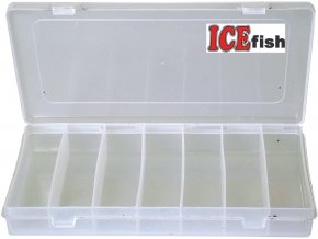 ICE Fish krabička twisterová 7 polí - 25,5 x 14 x 3,5 cm