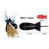 Zakrmovací raketa Spomb Mini Bait Rocket / malá - parametry rakety