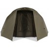 Přehoz JRC Defender Peak Bivvy 2 Man Wrap - čelní pohled na bivak s přehozem