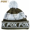 Čepice FOX Green/Silver Lined Bobble Hat