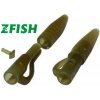 Zfish Lead Clip With Tail Rubber rybářské závěsky na olovo - 10 ks