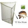 Giants Fishing podběráková hlava Carp Net Head 70x70 cm + rukojeť - AKČNÍ SET