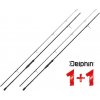 Kaprové pruty Delphin CORSA Black Carp 330 cm/3,00 lbs (2 díly) - AKCE 1+1