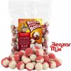 Benzar Mix Bicolor Turbo boilies Crab-Strawberry 250 g