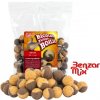 Benzar Mix Bicolor Turbo boilies Fish-Plum 250 g