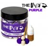 Plovoucí boilies The One Purple Pop-Up & Dumbells Crab - Blueberry 50 g + Liquid