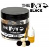 Plovoucí boilies The One Black Pop-Up & Dumbells Squid - Plum 50 g + Liquid