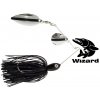 Nástrahy na štiky Wizard Spinnerbait Black