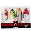 Sada woblerů DAM VIB Pack 5,5-7 cm/6,5-13 g - 4 ks