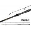 Prut Delphin Opium BlacxCARP 3G TechnoCORK 12 ft 360 cm/2,75 lbs (2 díly)