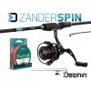 Přívlačový set Delphin ZanderSPIN 230 cm + 3T + 0,16 mm