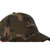 chh027 fox camo baseball cap logo detail