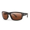 fox rage bryle floating wrap dark grey sunglasses brown lenses with mirror finish