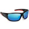 fox rage polarizacni bryle shield wraps brown lense mirror blue