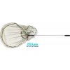 Podběrák JSA Fish Pike s pogumovanou síťkou 140 cm/65 x 60 cm