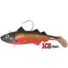 Umělá nástraha na moře ICE Fish HYSE Jednoskvrnka RB 22 cm/425 g