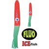 ICE Fish plovoucí chobotnice na návazce pro mořský rybolov - červená/fluo
