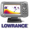 Lowrance echolot HOOK2 4X se sondou Bullet Skimmer Transducer