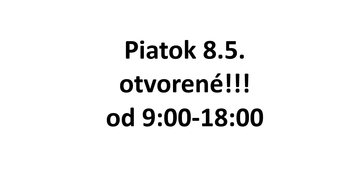Sviatok 8.5.