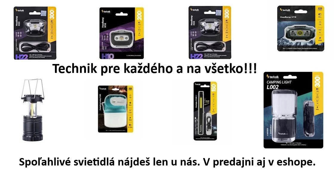 Technik svietidlá
