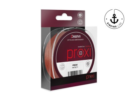 Delphin PROXI 8 hnedá (Variant Delphin PROXI 8 hnedá 0,08mm 4,8kg 130m)
