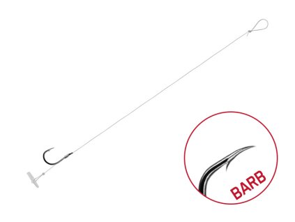 Nadväzec Delphin FLR Quickstop / 6ks (Variant Nadväzec Delphin FLR Quickstop / 6ks 8cm/ 0,22mm / BARB #8)