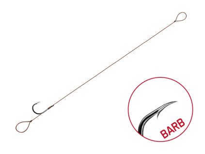 Nadväzec Delphin Proxi Loop / 6ks (Variant Nadväzec Delphin Proxi Loop / 6ks 8cm / 0,10mm / BARB #8)