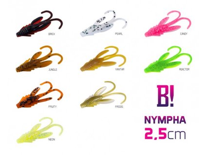 Umelá nástraha BOMB! Nympha / 10ks (Variant Umelá nástraha BOMB! Nympha / 10ks 2,5cm/CANDY)