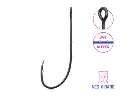 Háčik na čeburašku Delphin B! NEO X-BARB / 8ks (Variant Háčik na čeburašku Delphin B! NEO X-BARB / 8ks 2)