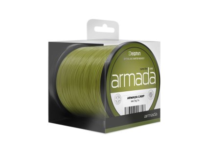 Delphin ARMADA Carp / zelená (Variant Delphin ARMADA Carp / zelená 0,25mm 4,4kg 300m)