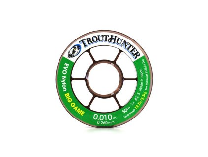 Big Game EVO Nylon Tippet (Farba Clear, Veľkosť 0,260 mm)