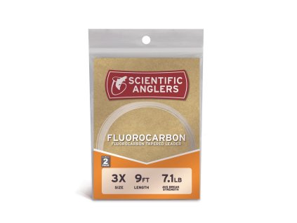 Fluorocarbon Leader 2-pack (Farba Clear, Veľkosť 6X (0,13 mm))