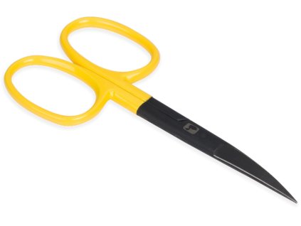 Ergo Curved Hair Scissors (Farba Yellow)