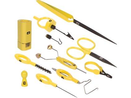 Complete Fly Tying Tool Kit (Farba Yellow)