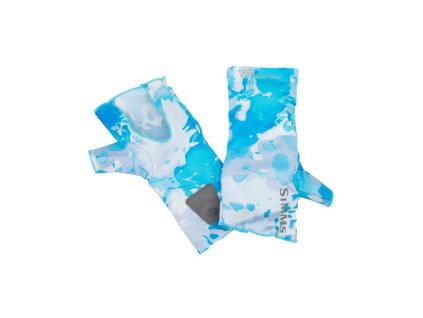 SolarFlex No-Finger SunGlove (Farba Cloud Camo Blue, Veľkosť S/M)
