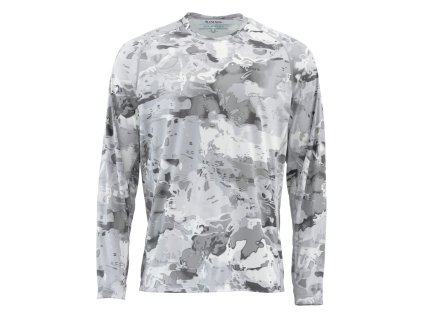 SolarFlex Crewneck (Farba Cloud Camo Grey, Veľkosť XXL)