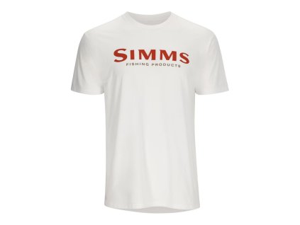 Simms Logo T-shirt (Farba White, Veľkosť 3XL)