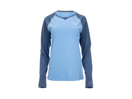 Women's SolarFlex Crewneck (Farba Cornflower Heather, Veľkosť XXL)