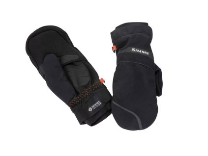 GORE-TEX ExStream Foldover Mitt (Farba Black, Veľkosť XS)